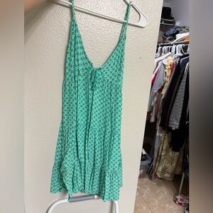 Billabong Teal Patterned Dress